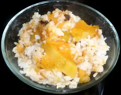 Pumpkin rice
