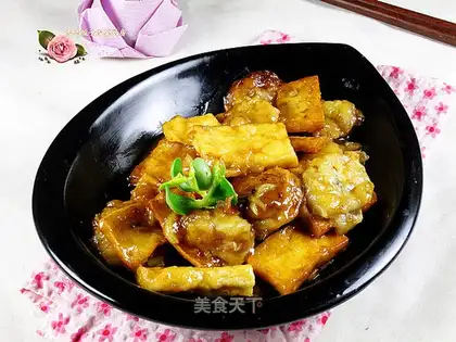 Banana tofu