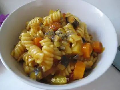 Curry vegetable Pasta