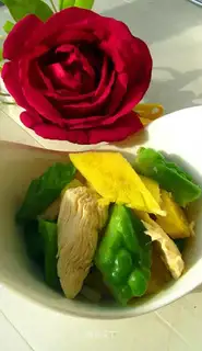 The pineapple chicken