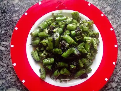 Olive food, four season beans