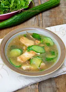 Fish-bone melon soup