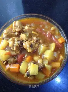 Curry chicken wings