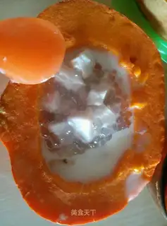 Milky spicy pumpkin