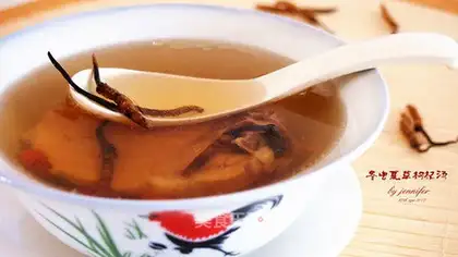 Winter bug, summer grass soup