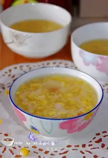 Egg and corn