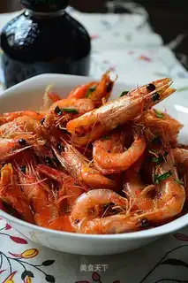 Pretzels, prawns
