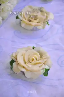 White rose mushrooms