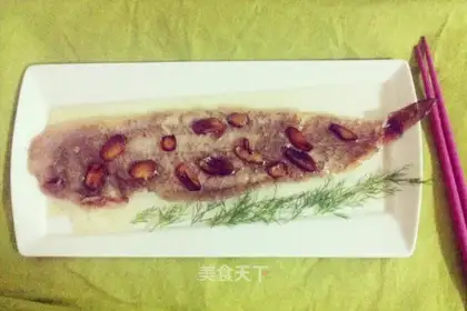 Fried halibut