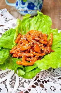 Eggplant chicken