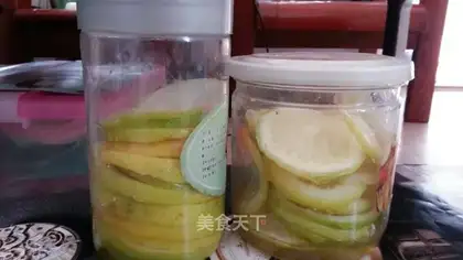 Honey lemon tea