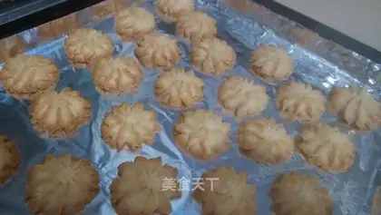 Vanilla butter cookies