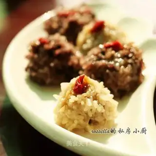 Pearl rice balls