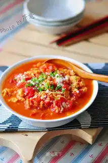 Tomato fried eggs