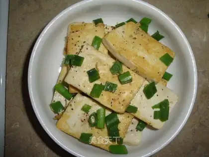 Less paprika salt tofu