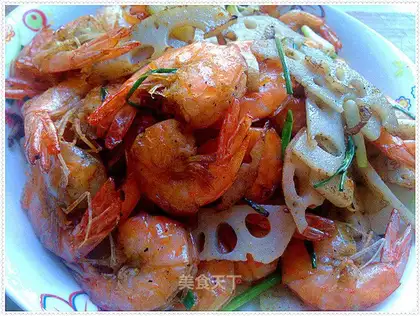 Pretzels, prawns
