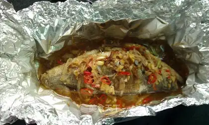 Roast bass