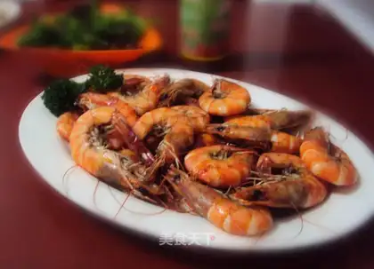 Boiled shrimp