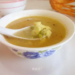 Bean-fruit soup
