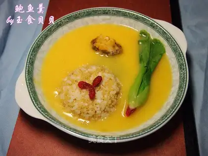 Gold soup abalone