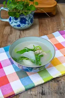 The radish soup