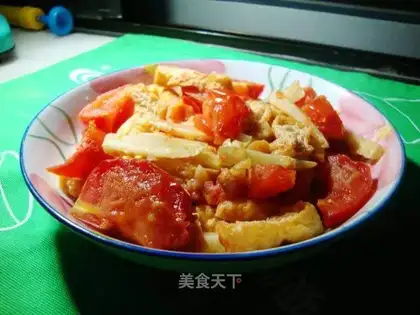 Tomato fried beans