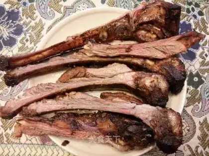 Soy lamb chops