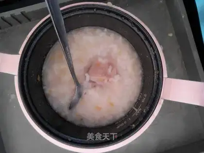 Carrot chops, porridge