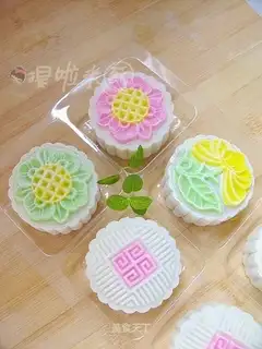 Corn-toe ice-cream mooncake