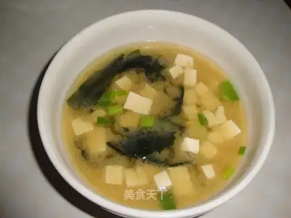 Taste tofu soup