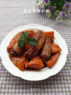 Pumpkin burn ribs