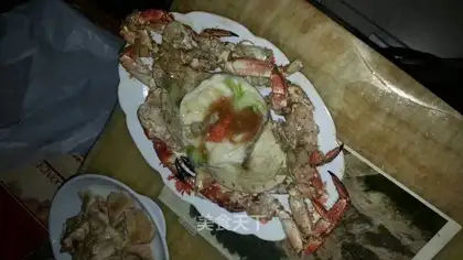 Two bread crabs