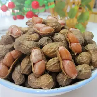 Five peanuts