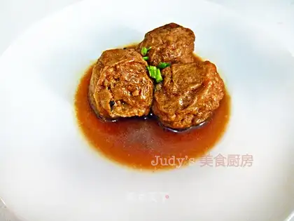Frozen noodles and meat