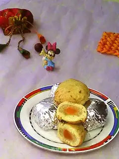 Charcoal omelet