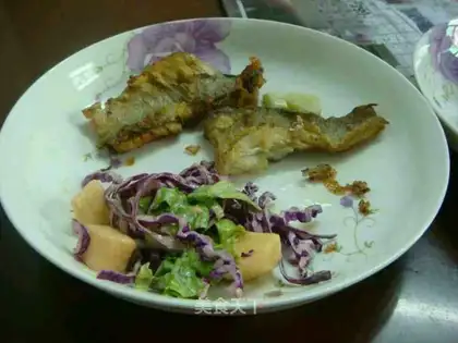 Fried cod