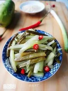 Garlic cucumber