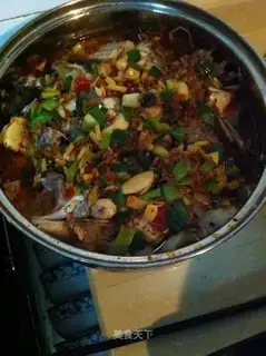 Boiled fish