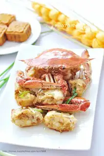 Crabs with ginger