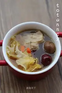 Silver ear bone soup