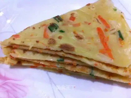 Onion eggcake