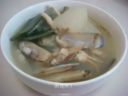 Sea belt twilight soup