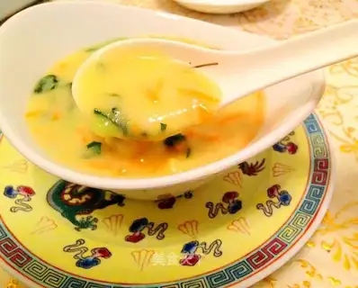 Gold and salt soup