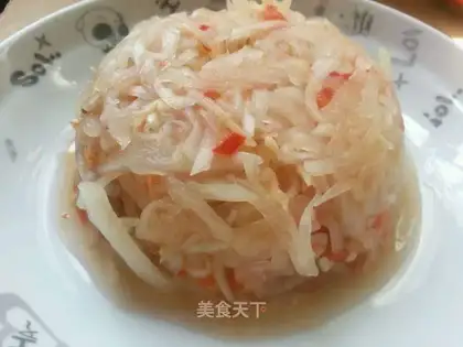 Plum with radish