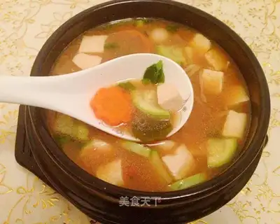 Korean sauce soup