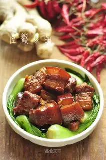 Frozen tofu red meat