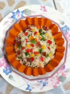 Pumpkin rice