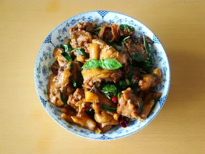 Three chickens in Taiwan