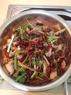 Boiled fish