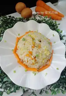 Pelican egg fried rice